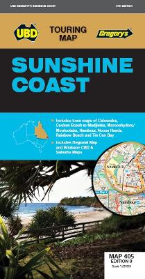 UBD Touring Map: Sunshine Coast Map 405